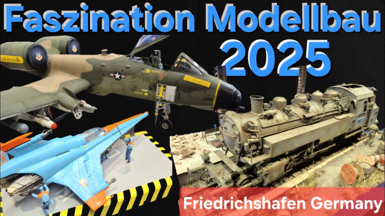 Faszination Modellbau Friedrichshafen 2025, Model Show, Modellbaumesse