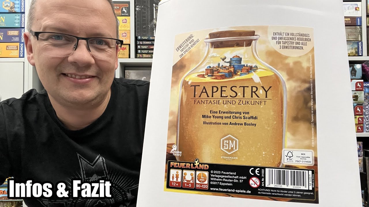 Tapestry (Feuerland) - 3. und letzte Erweiterung mit gro&szlig;em Update