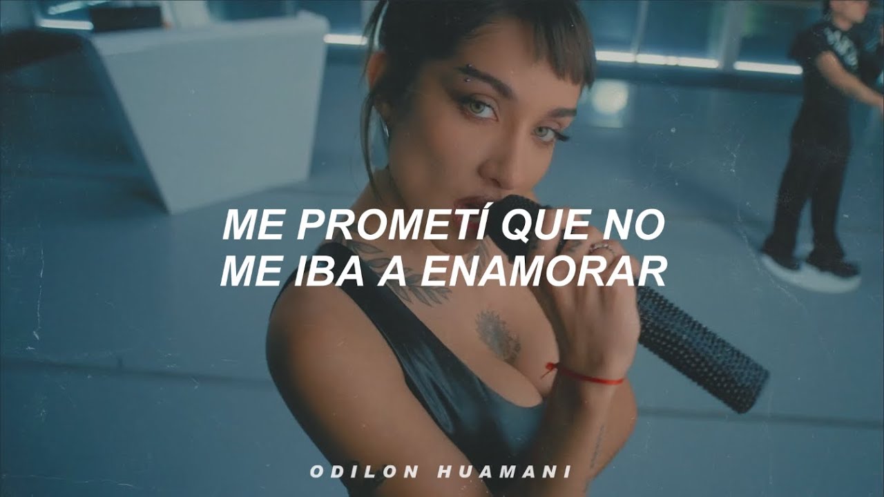 Maria Becerra, Trueno, Big One - Cuando Te Vi (Letra) Me prometi que no me iba a enamorar