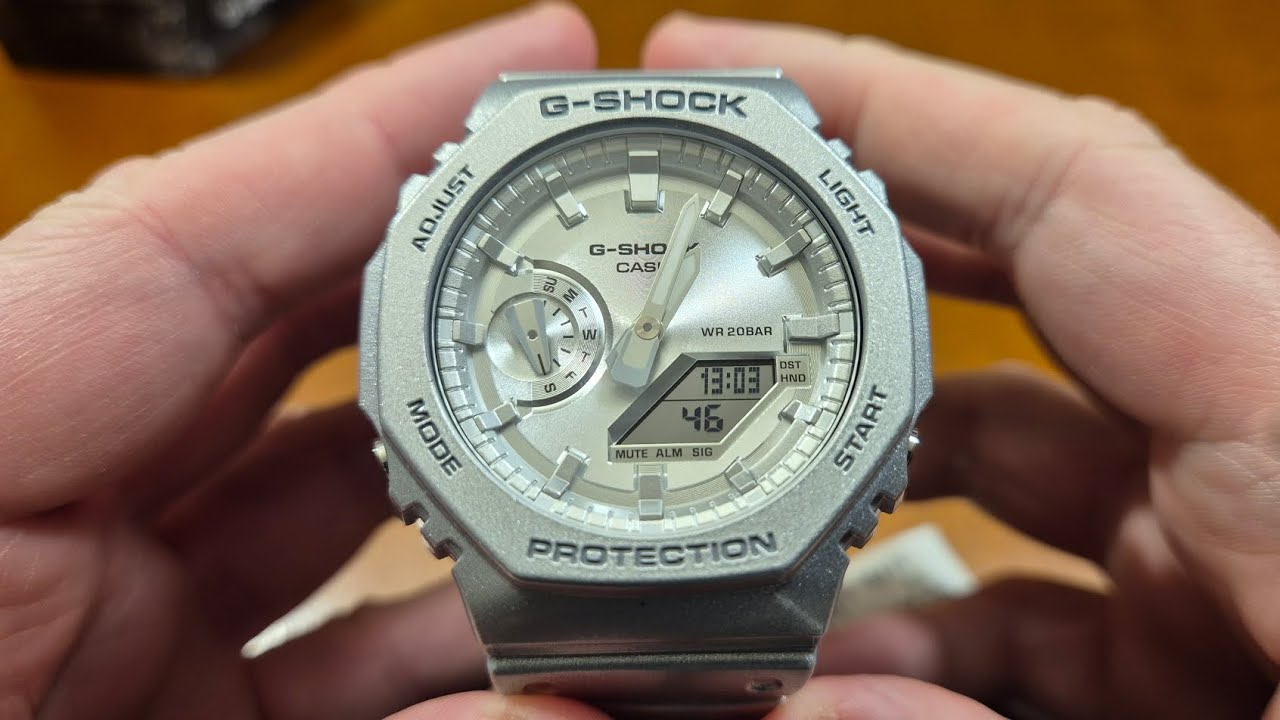 Casio G-Shock GA-2100FF-8AER - unboxing, recenzja, porównanie i przymiarka [PL]