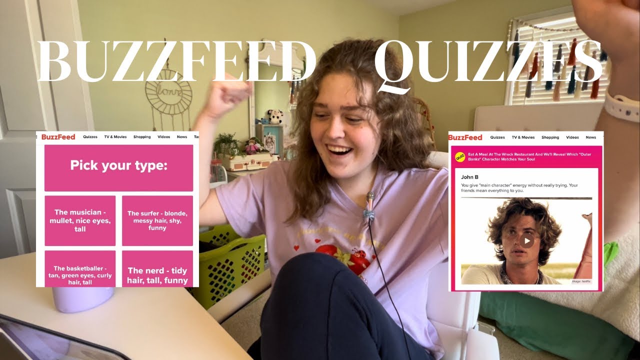 Taking BuzzFeed quizzes