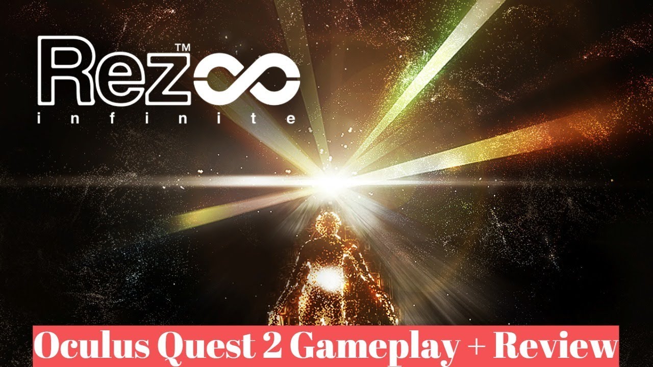 Oculus Quest 2 Rez Infinite Gameplay + Review | The Way This Game Was Meant To Be Played!