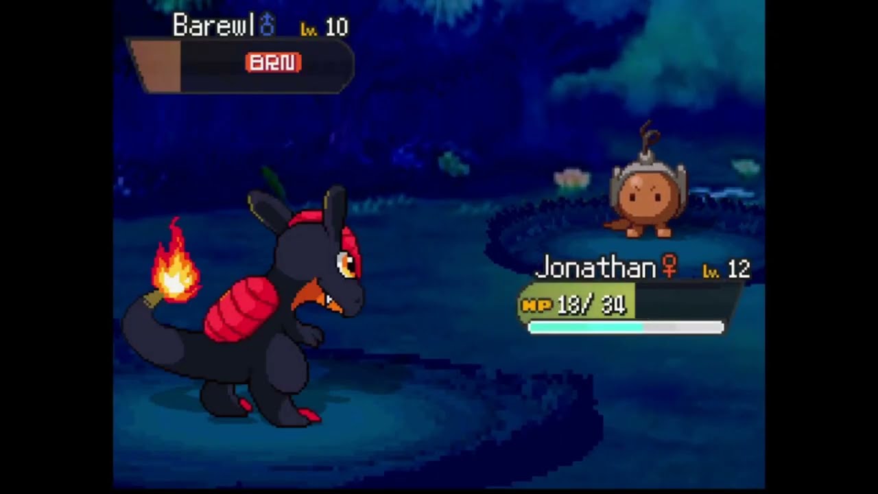 The journey to Burole Town Pokemon Uranium Version