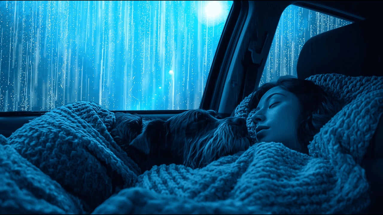 Quiet Countryside Rain Ambience | Insomnia Relief & Deep Rest