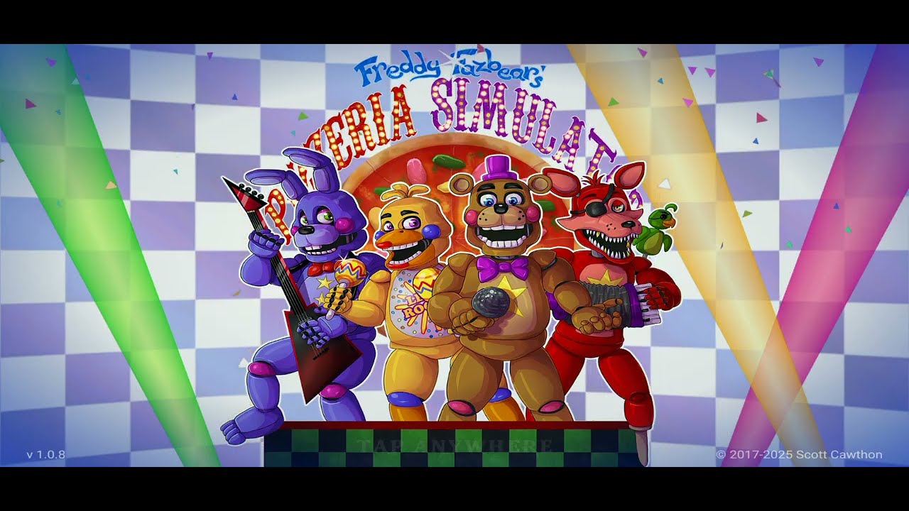 Playing fnaf6 mobile part2 (sorry if no audio)