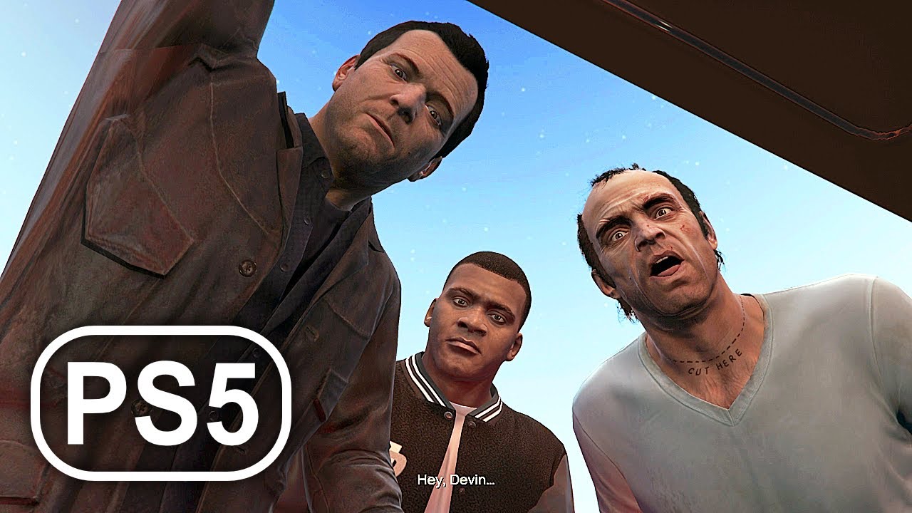 GTA 5 PS5 Ending & Final Boss Fight 4K ULTRA HD