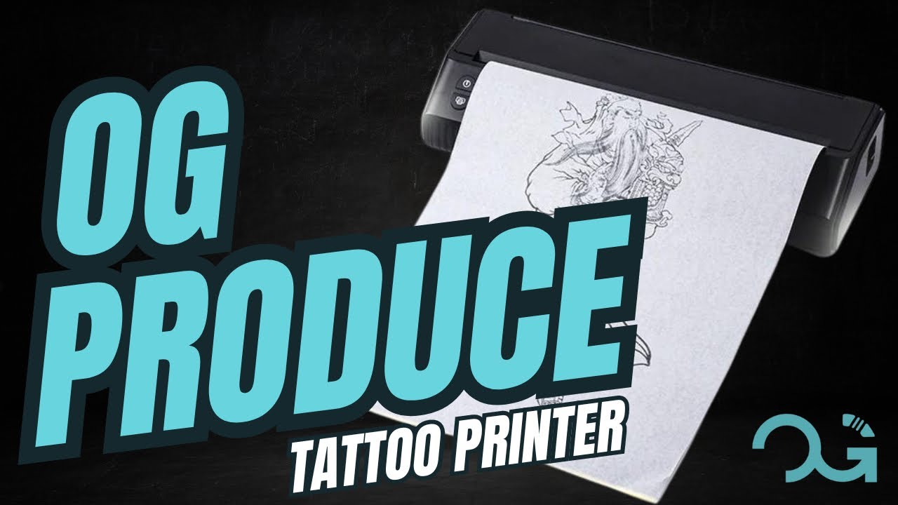 OG PRODUCE PRINTER - LA MEJOR IMPRESORA PARA TU ESTUDIO DE TATUAJES!? Mejor que PHOMEMO M08F!?