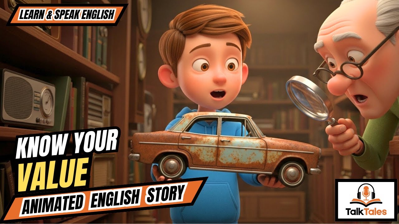 💥 Know Your Value &ndash; Animated Motivational Story in English | Learn English with Stories