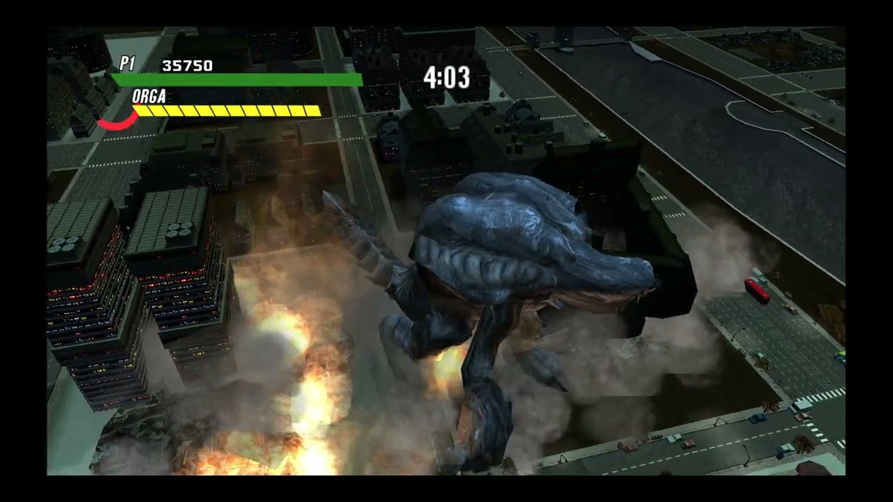 Orga LEVELS London (Godzilla Save the Earth: Melee Destruction mode)