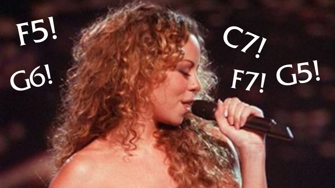 Pitching Mariah's performance up to the original key part 1