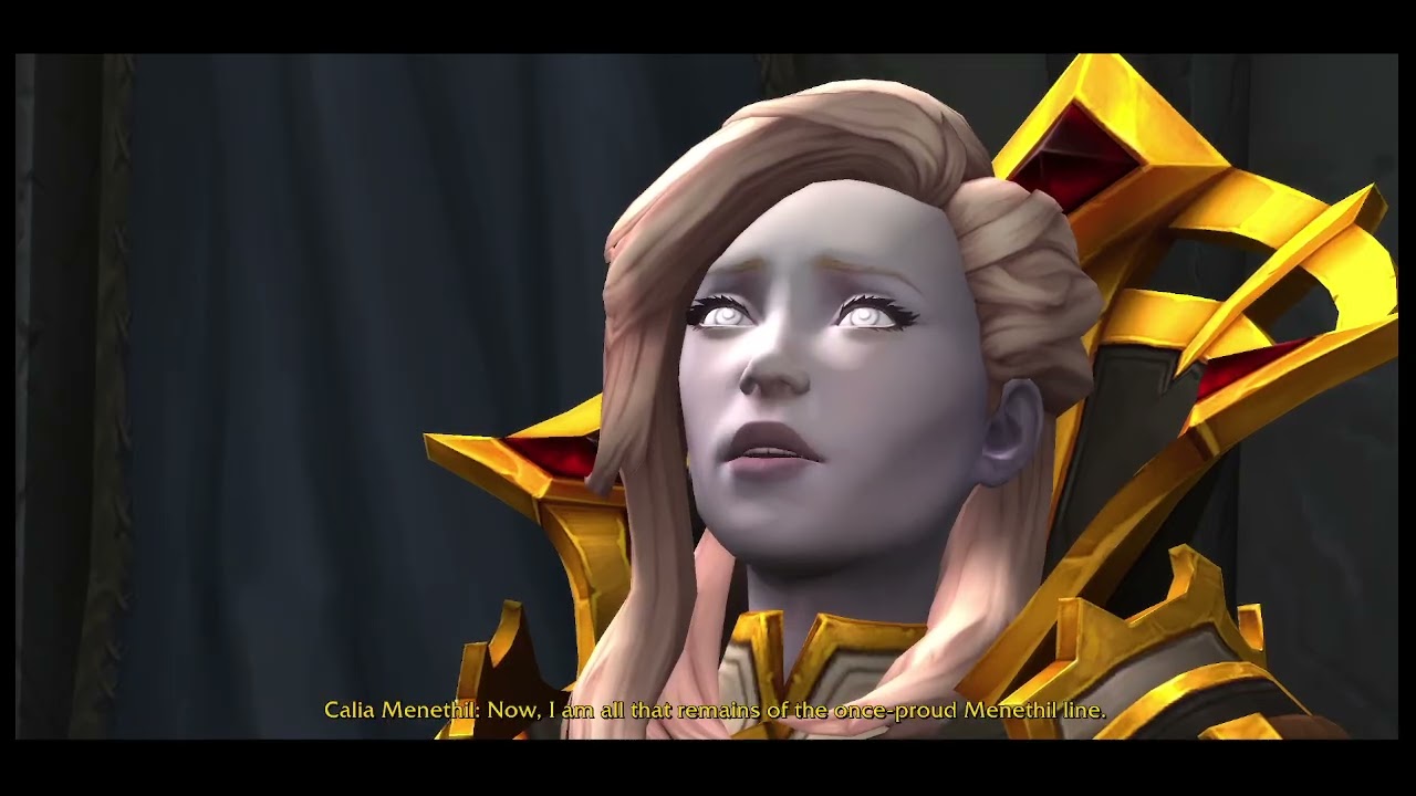 Calia Menethil and Lilian Voss Cinematic