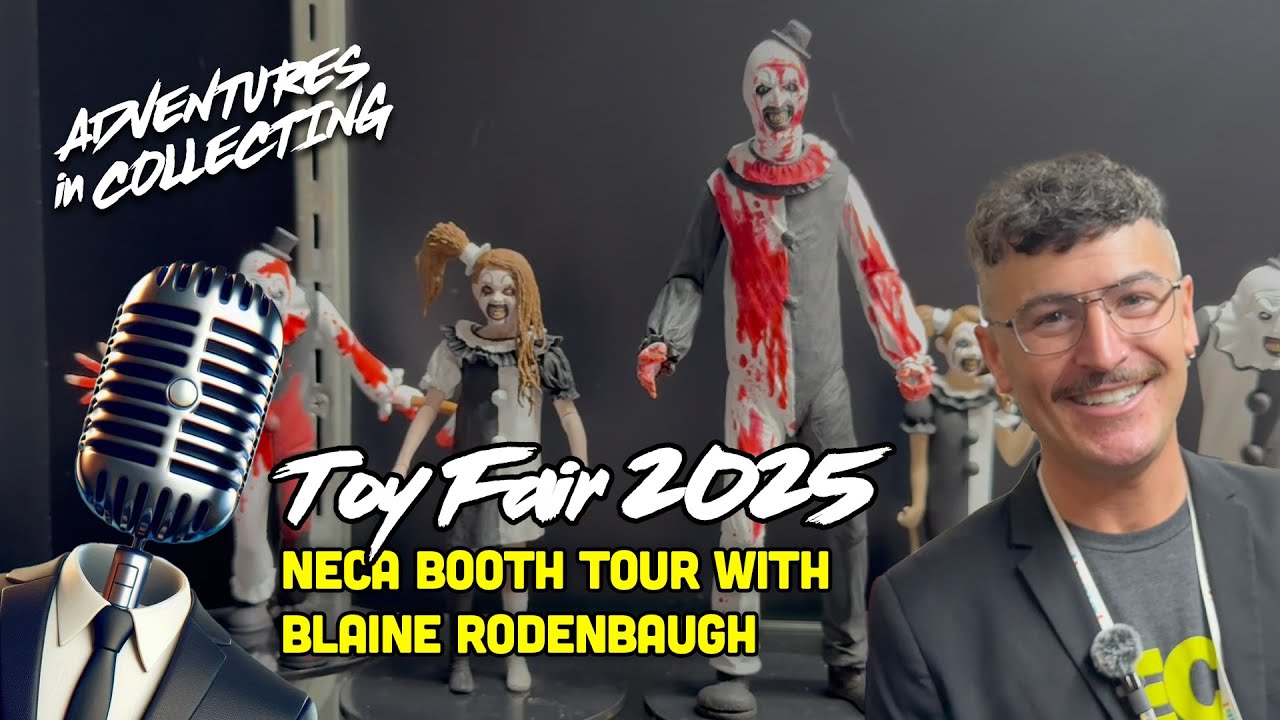 New York Toy Fair 2025: NECA Toys Booth Tour with Blaine Rodenbaugh