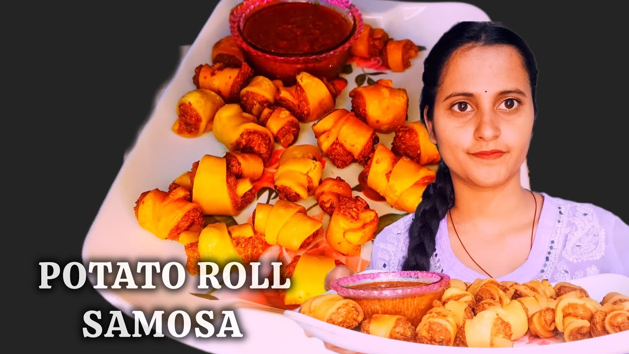 Aloo Croissant │POTATO ROLL SAMOSA│कम टाइम मे बनाए ऐसा समोसा दिल बोले वाह!!│-SAMOSA FINGERS 
