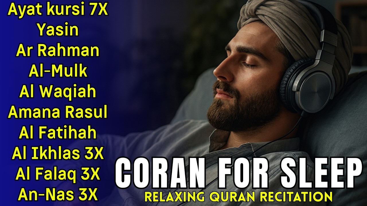Le Coran de la nuit – Écoute avant de dormir pour apaiser ton cœur et te protéger jusqu’à l’aube