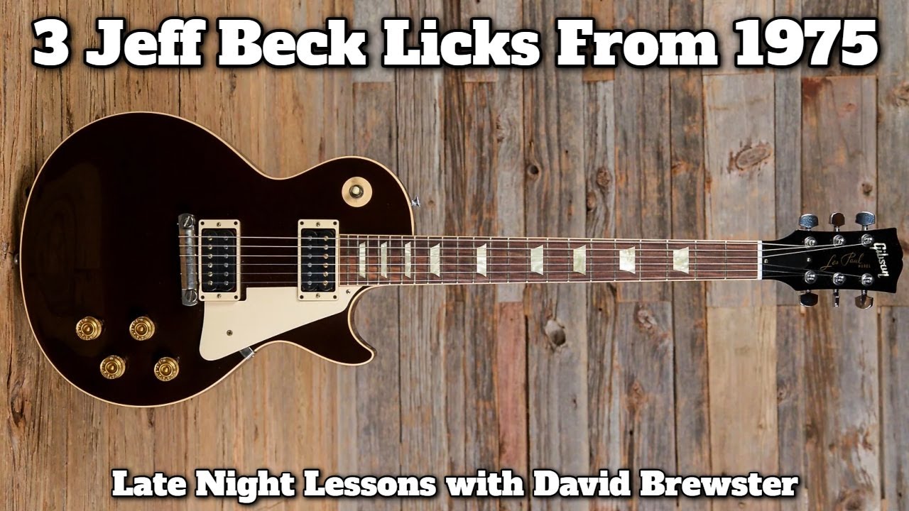 3 Jeff Beck Licks From 1975