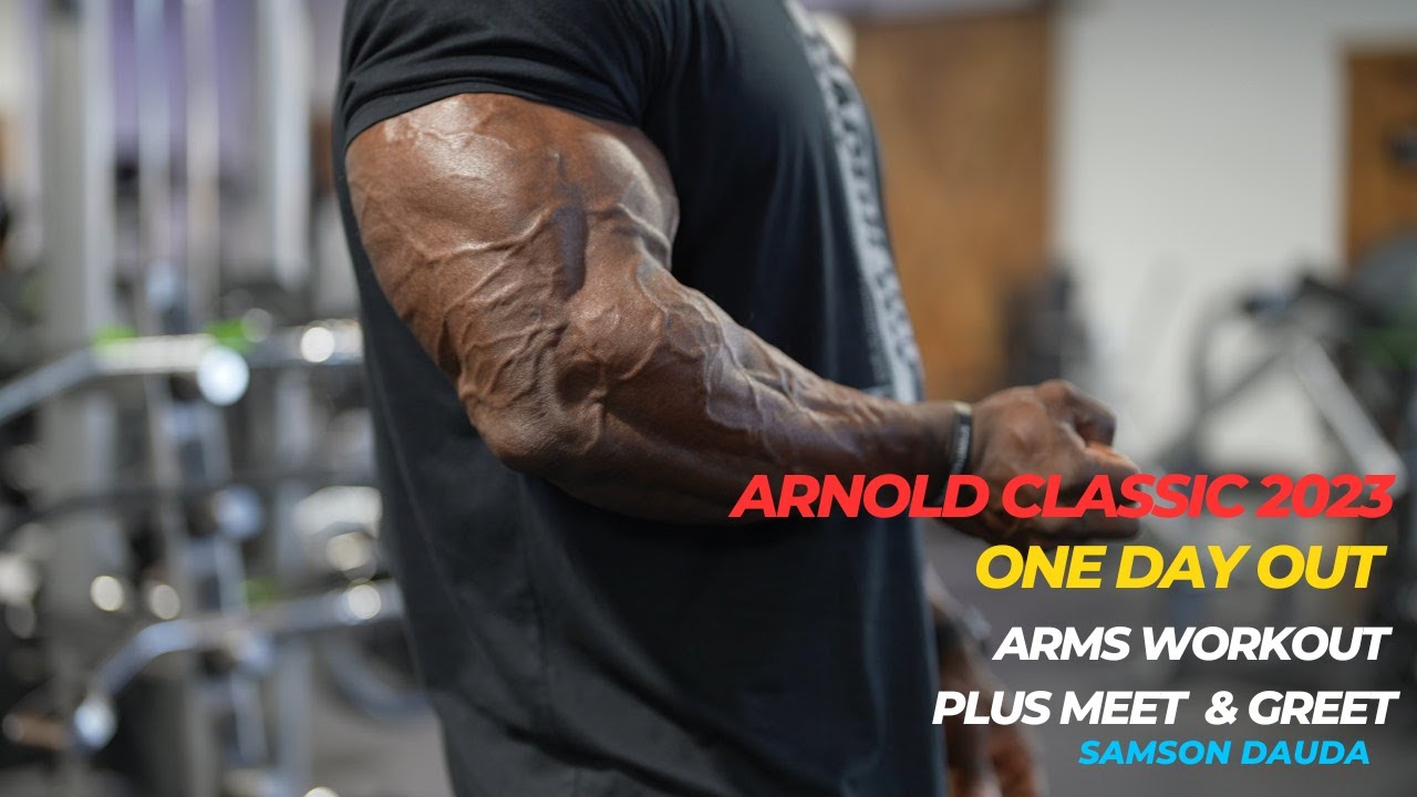 Arnold Classic 2023 one day out | Samson Dauda