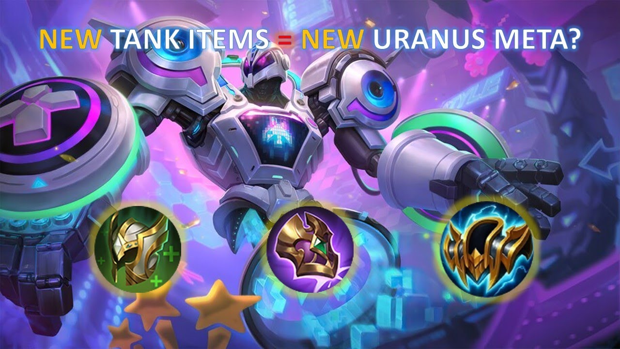 Uranus Is EVEN STRONGER?! Testing the New, Revamped Tank Items in Mobile Legends