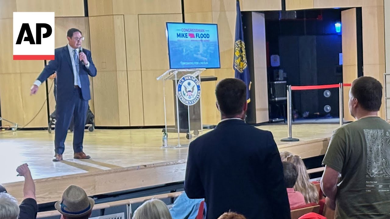 'Tax the rich': Nebraska Republican Mike Flood booed at Town Hall
