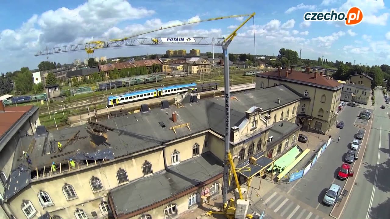 czecho.pl: Remont dachu dworca kolejowego