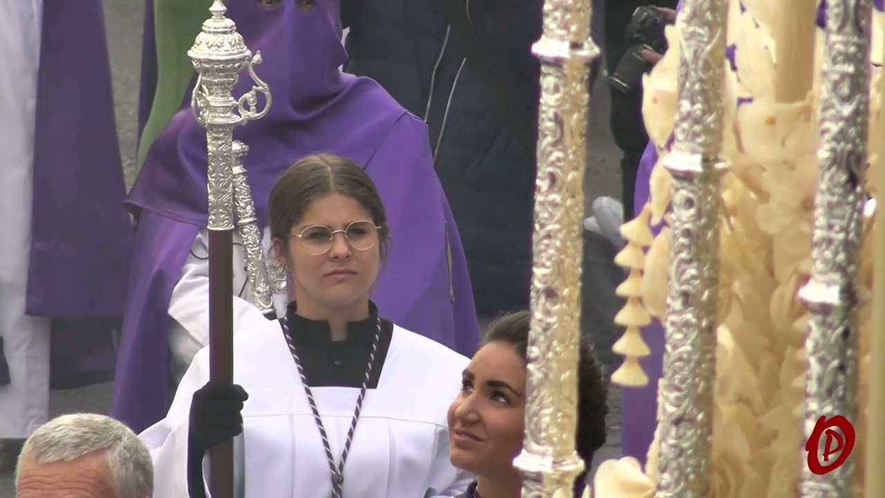 Virgen del Desconsuelo en Bodegas Obregón (Calle Zarza) | El Puerto 2023 | OndaPasion.com