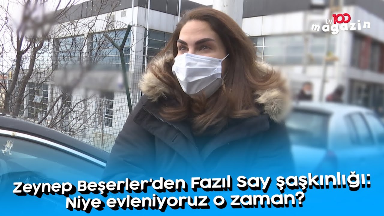 Zeynep Beşerler'den Fazıl Say şaşkınlığı: Niye evleniyoruz o zaman?