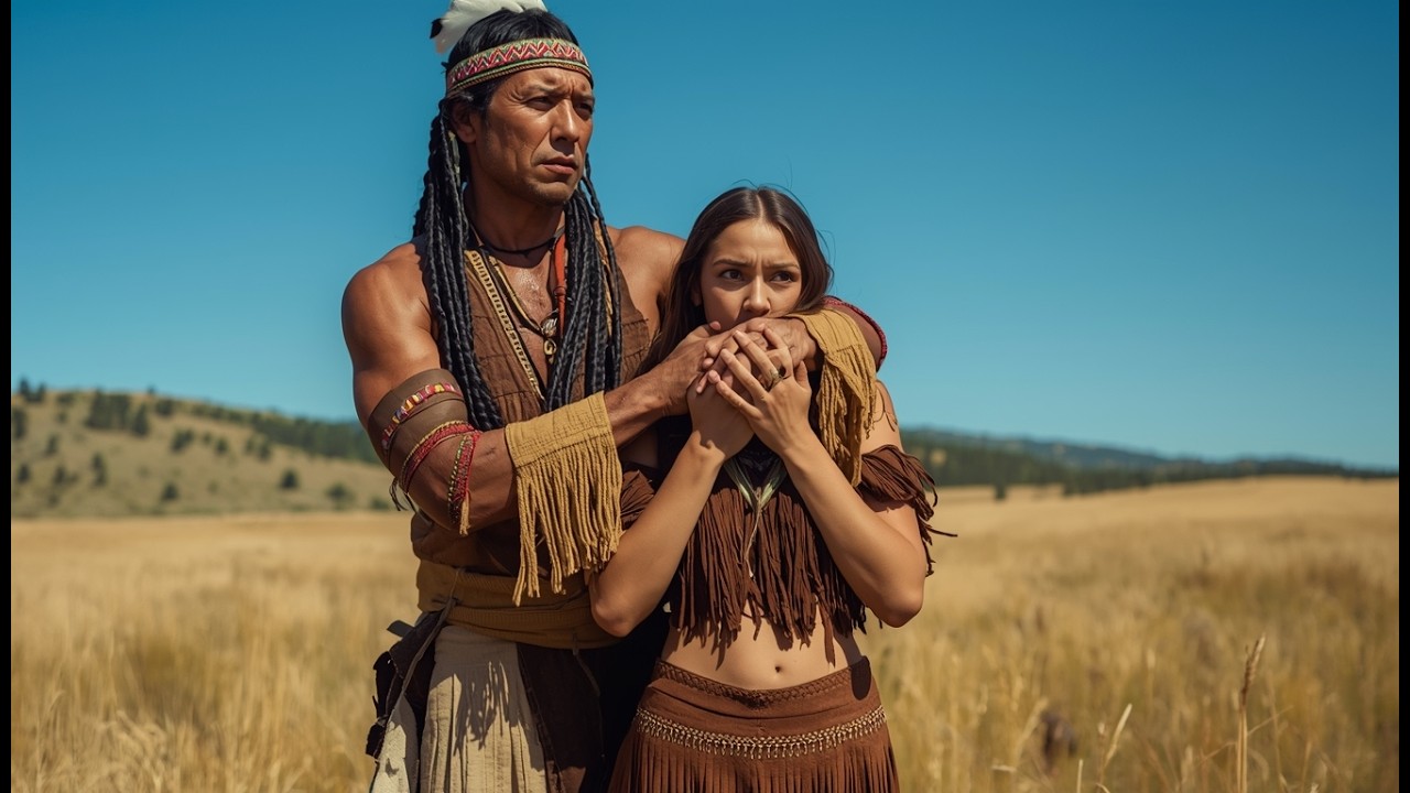Stay Silent!” the Lakota Warrior Whispered — What Happened Next Protected Her Life
