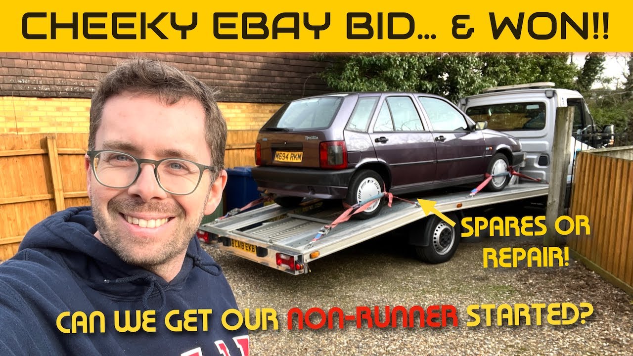We bought a broken Fiat Tipo that doesn't run!!!