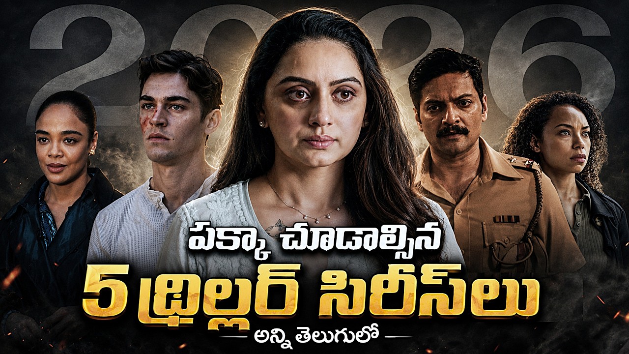 5 Best OTT Crime Thriller Series in Telugu 2026 Must Watch | Netflix, Prime Video, Jiohotstar