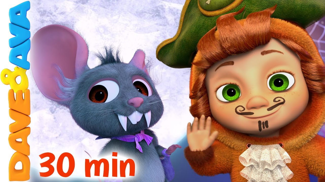 🤩 If You're A Monster and You Know It & More Halloween Songs | Nursery Rhymes by Dave and Ava 🤩