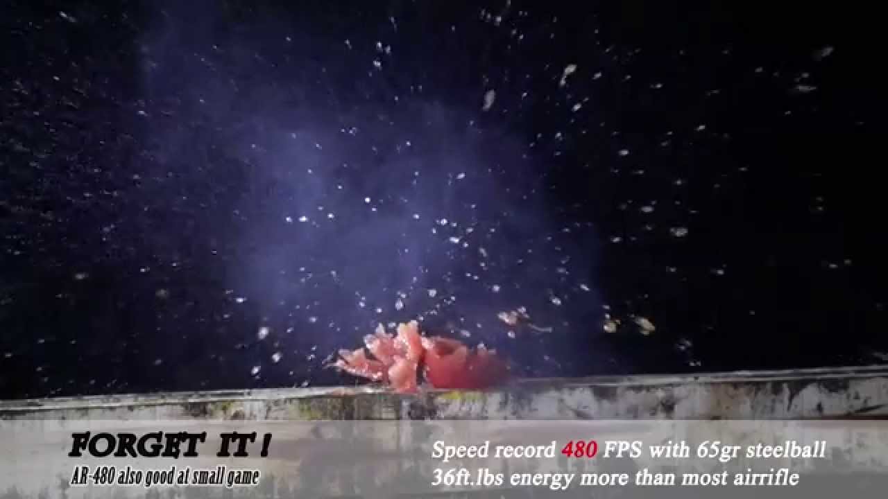 STS AR480 Crossbow Shooting Steelball And Arrow