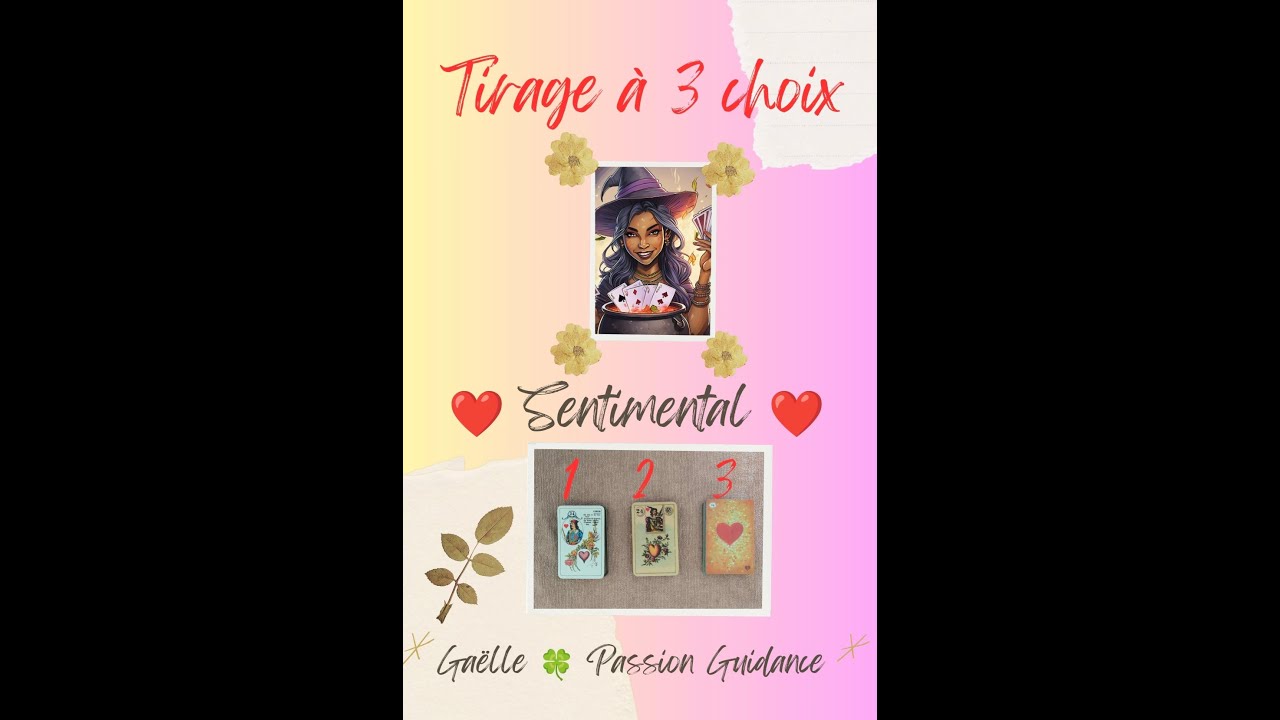 🩷 Tirage SENTIMENTAL 🩷 : 3 choix Grand Tableau Lenormand - Général & Intemporel