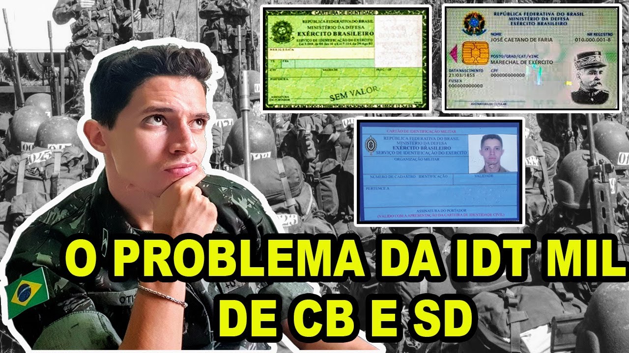 O PROBLEMA DA IDENTIDADE MILITAR DE CABOS E SOLDADOS DO EXÉRCITO: ENTENDA TUDO SOBRE O ASSUNTO