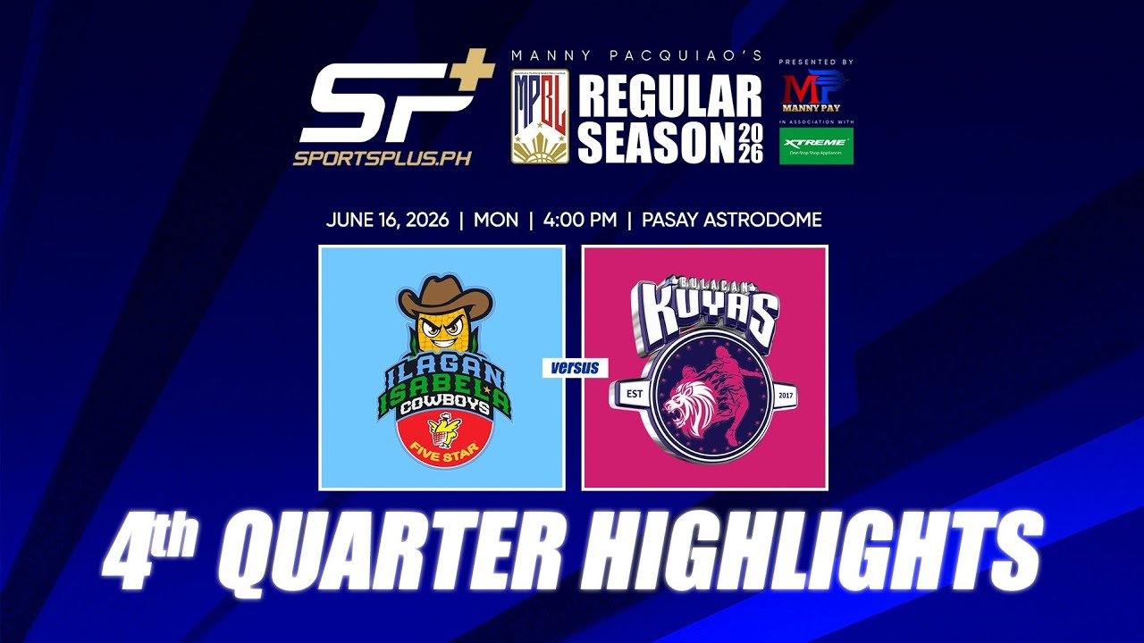 Bulacan Kuyas vs. Ilagan Isabela Cowboys - 4th Quarter Highlights