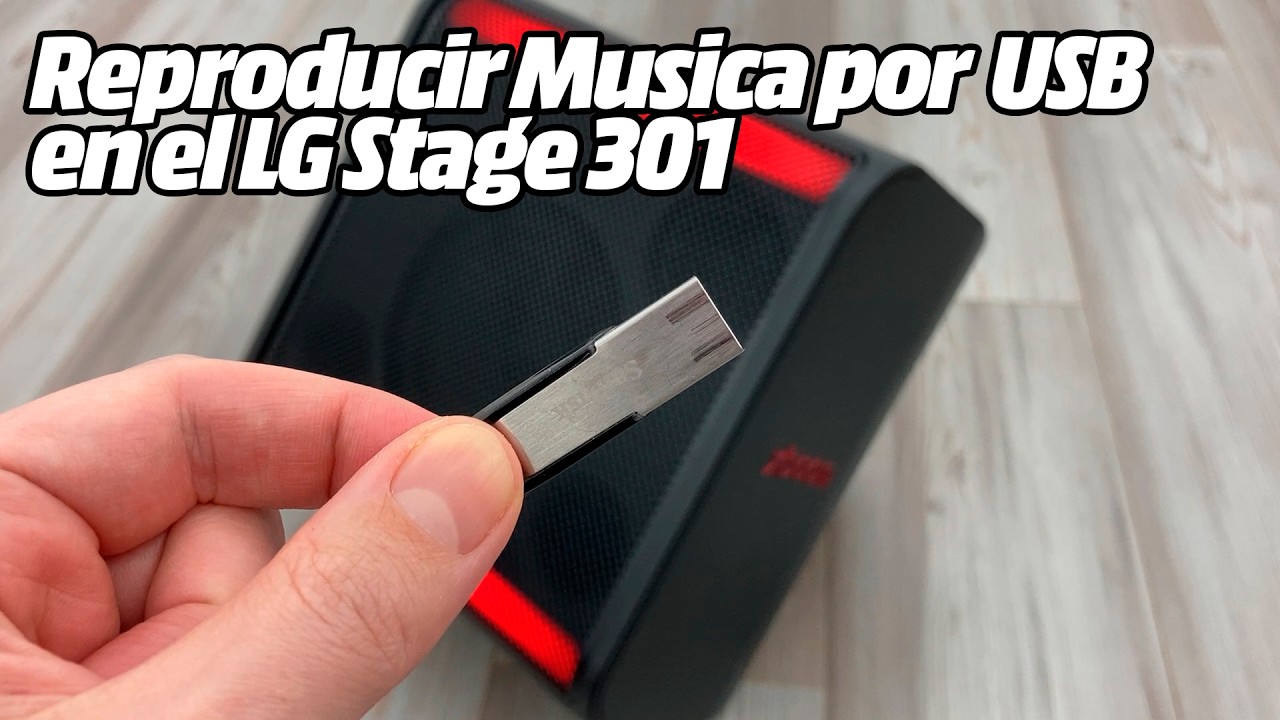 Como Reproducir Musica a traves de USB en el LG Stage 301