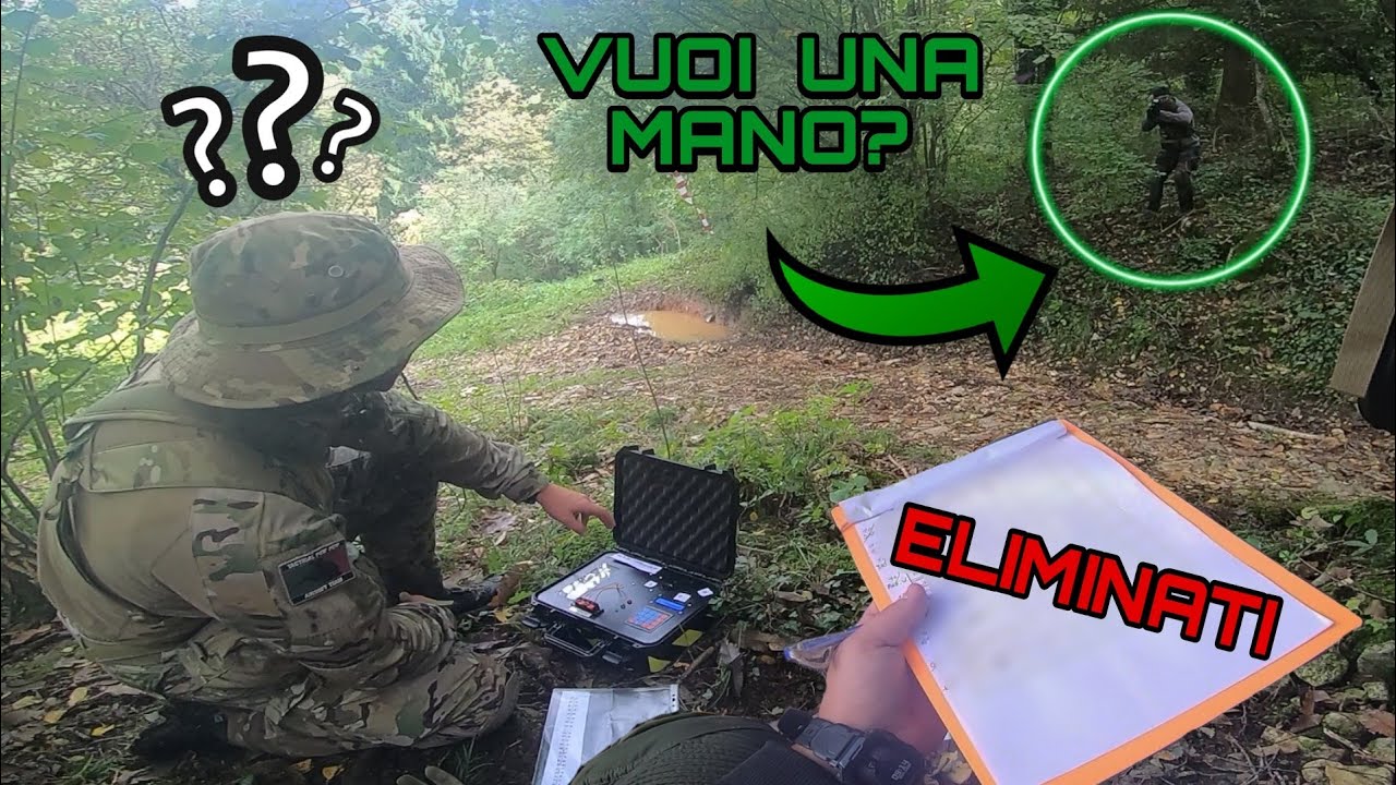 La mia PRIMA VOLTA da ARBITRO di Airsoft - (Gameplay Partita Softair Boschivo)