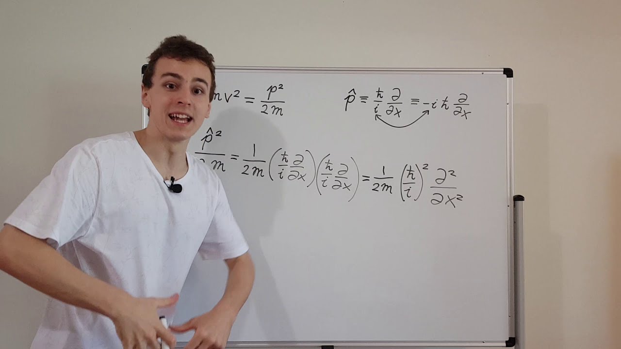 Kinetic Energy Operator - Derivation from Momentum Operator