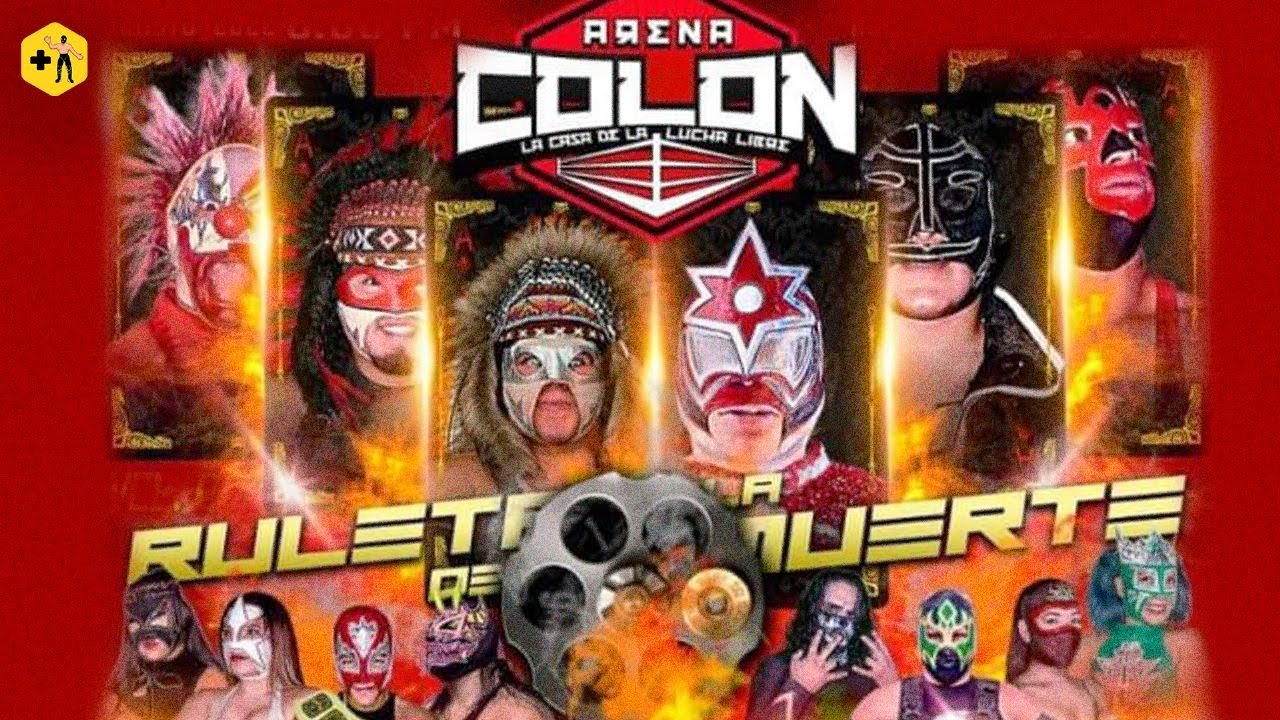 RULETA DE LA MUERTE: Caerá una MÁSCARA o CABELLERA | 4to Aniversario de la Arena Colón