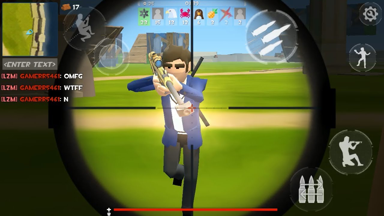 Rocket Royale - One Shot One Kill Best Sniper Gameplay