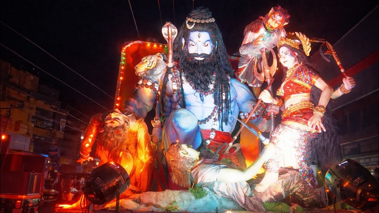 Abi Arts presents  ആദിദേവന്റെ അന്തകാസുര നിഗ്രഹം #aryanad # shiva #mahadeva #shivarathri #viral 🔥🔥🔥🔥🔥