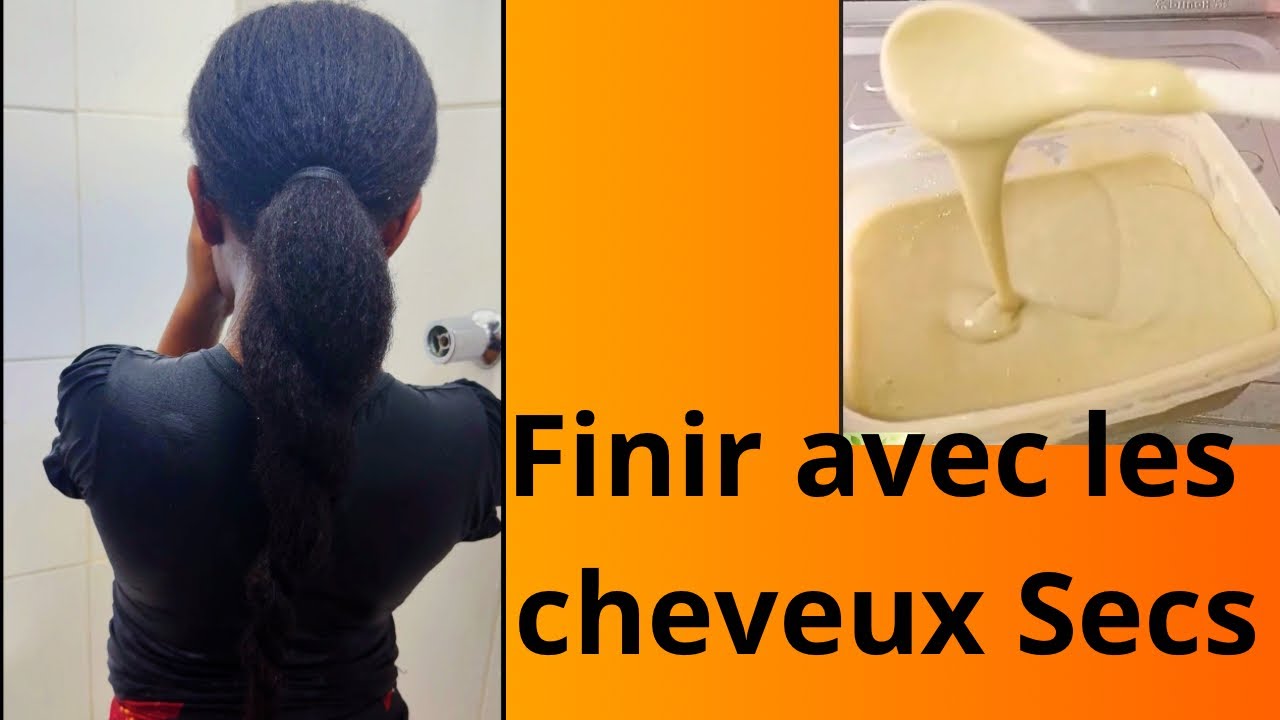 Cheveux secs, Ce masque Naturel va tout Changer ❤️