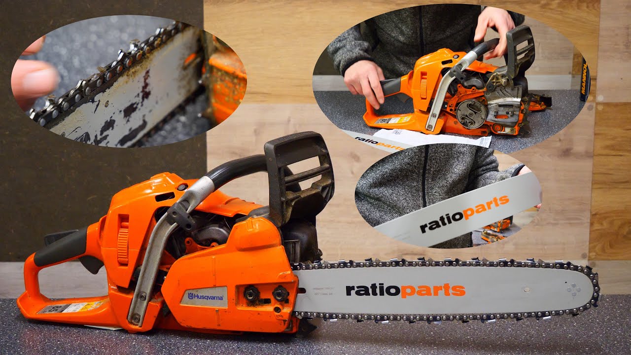 Ratioparts vezetőlemez és lánc Husqvarna 545 -re szentségtörés vagy spórolás ?