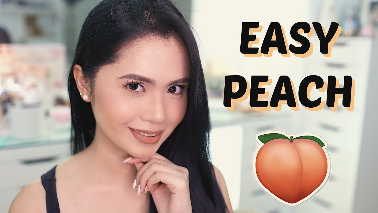 EASY PEACH Makeup Tutorial | Anna Cay ♥