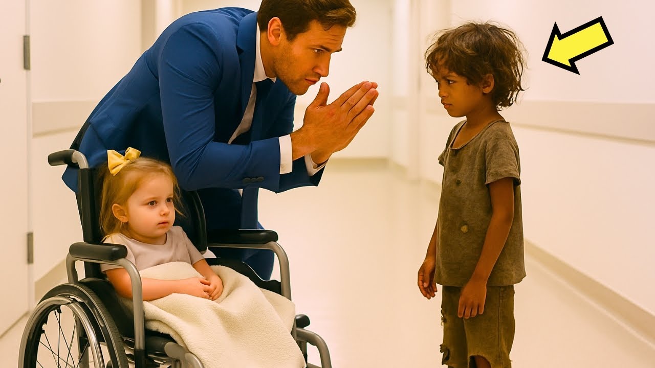 HAZ QUE MI HIJA CAMINE Y TE ADOPTO… PROMETIÓ EL RICO… PERO EL HUÉRFANO HIZO…