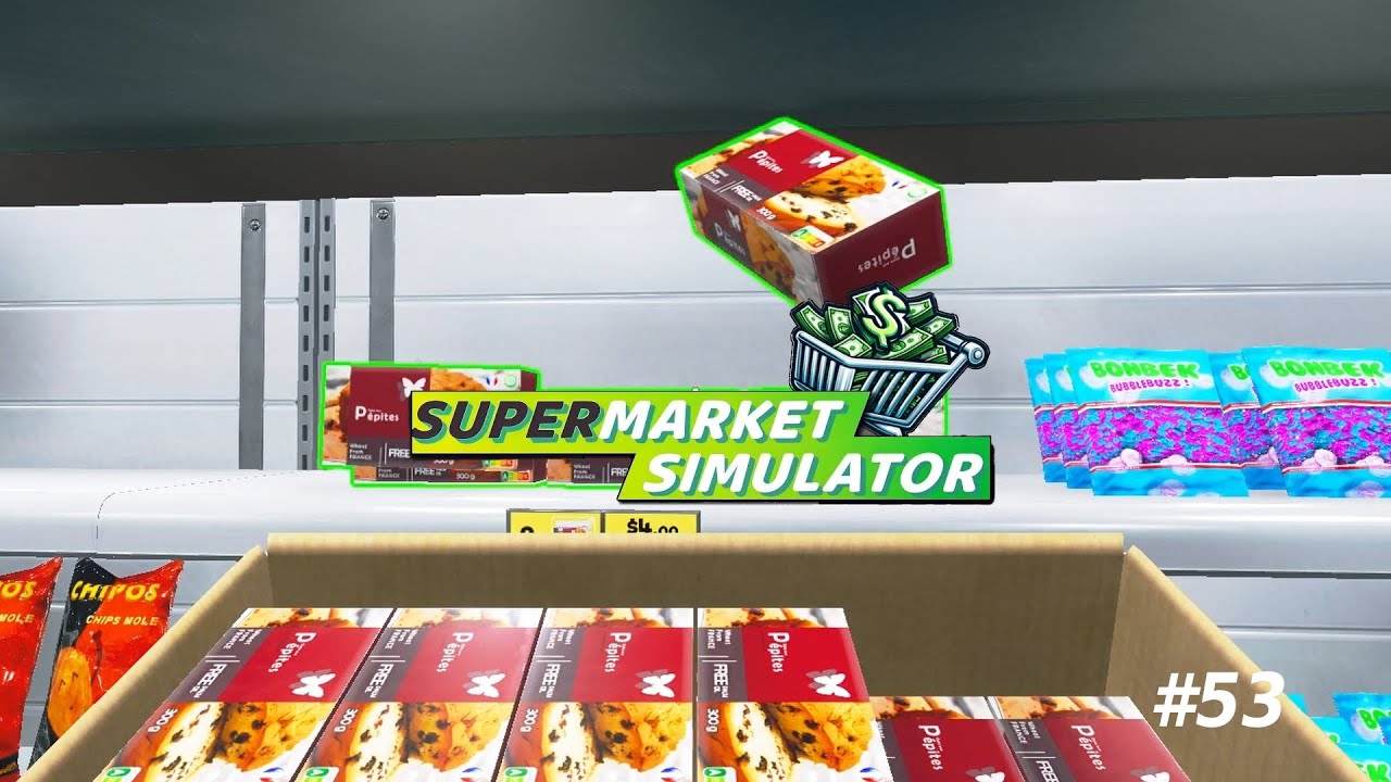 Warenchaos – Alles muss raus! #Supermarket Simulator #53