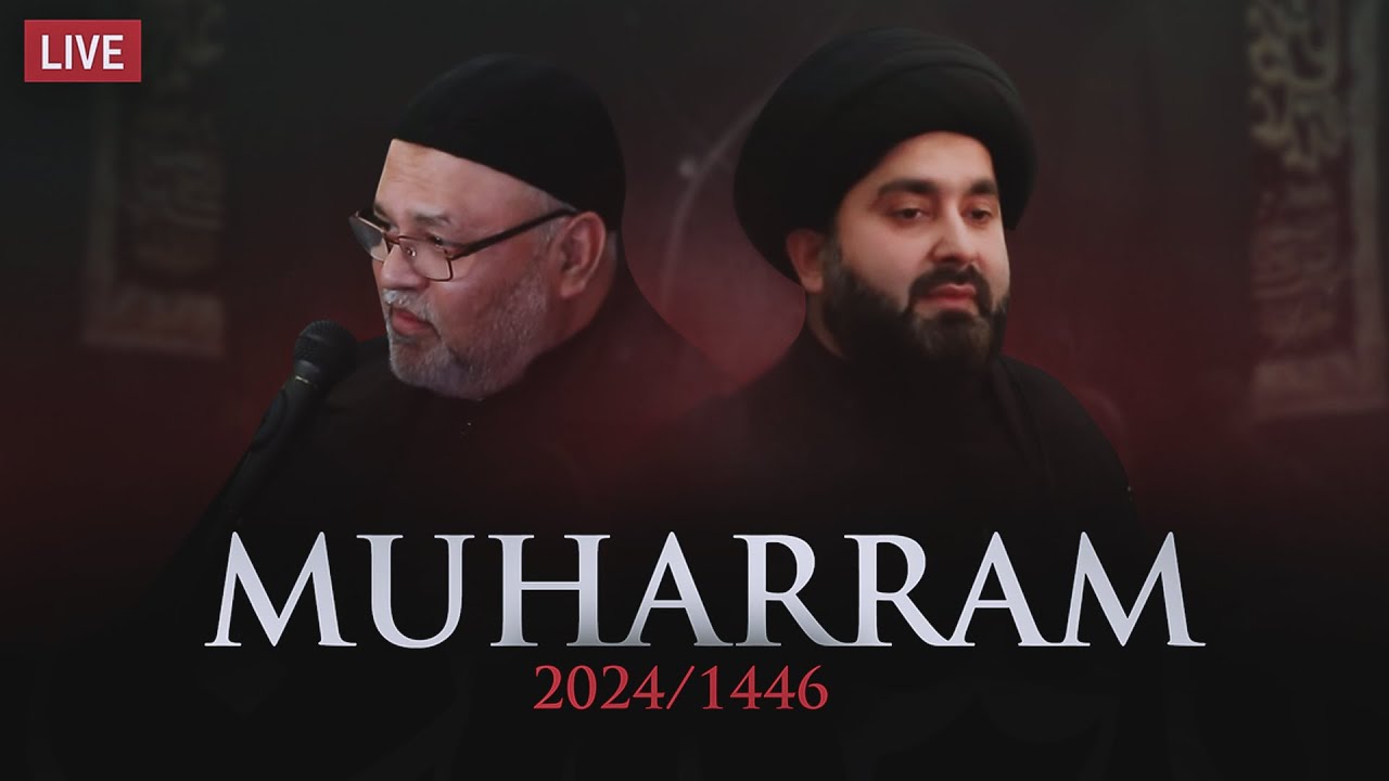 [LIVE] Night 7 - Muharram 2024 | Syed Qarib Haider & Syed Aley Imran Rizvi | IMAM Organisation UK