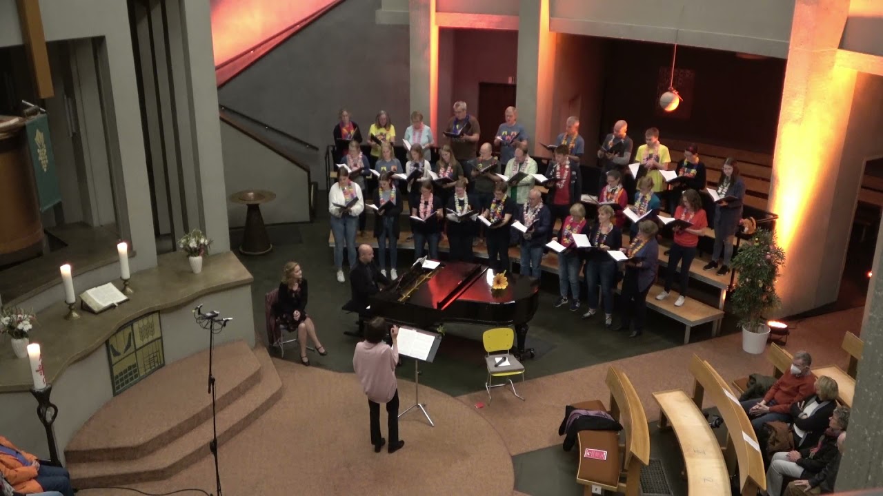 Die Blume von Hawaii, Großes Chor-Potpourri (Abraham), Kammerchor Auferstehungskirche Essen