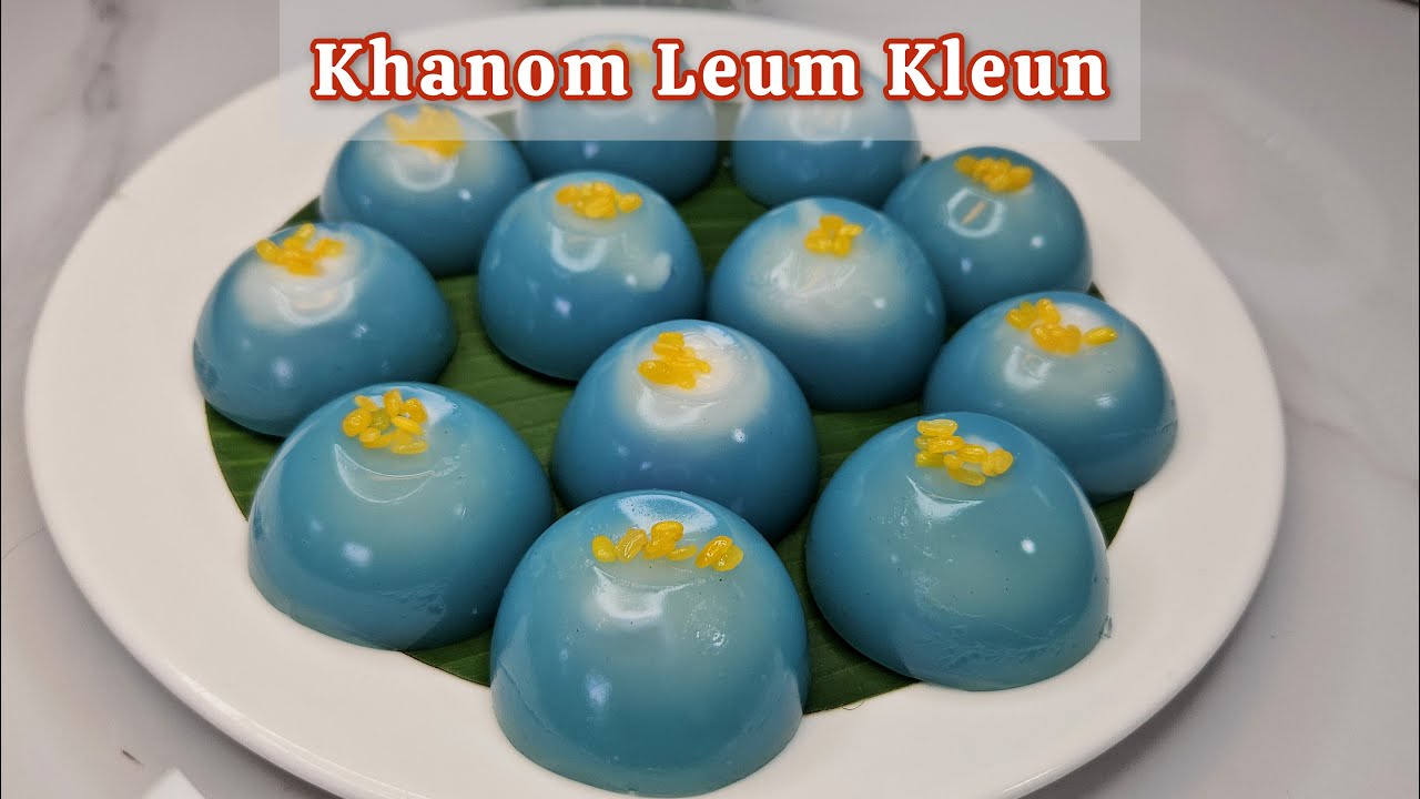 Lagi Viral !! Dessert Thailand LEUM KLEUN  Lembut Manis Gurih Enak Banget