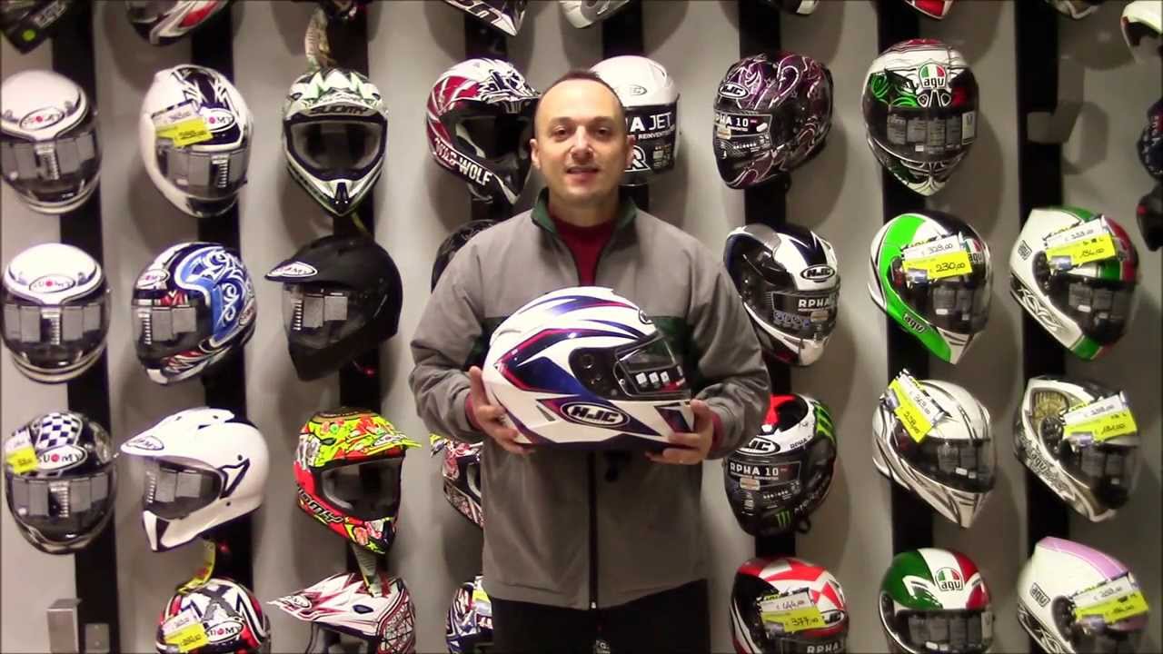 Test casco integrale HJC is-17