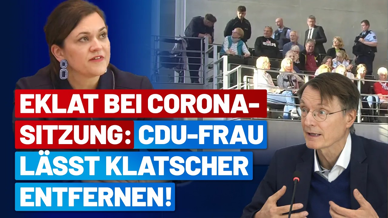 Corona-Kommission: AfD grillt Lauterbach - CDU-Vorsitzende greift ein! - AfD-Fraktion im Bundestag