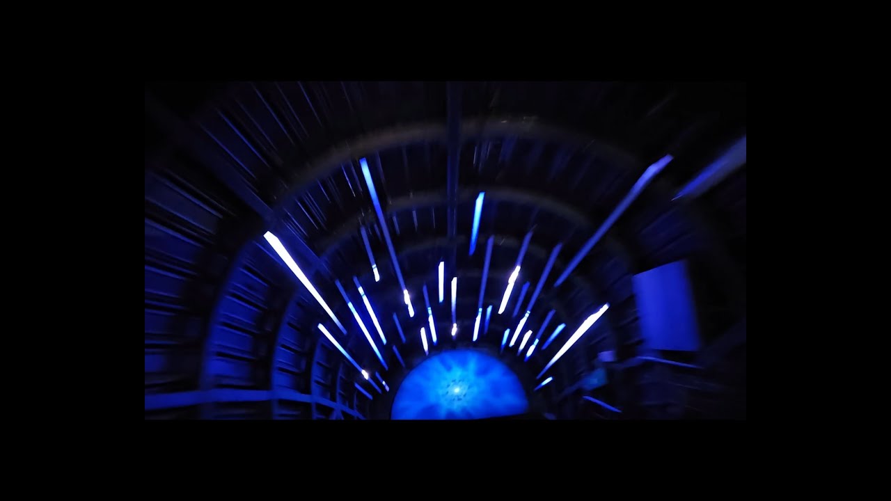 Star Wars Hyperspace Mountain Queue & Ride Disneyland Paris